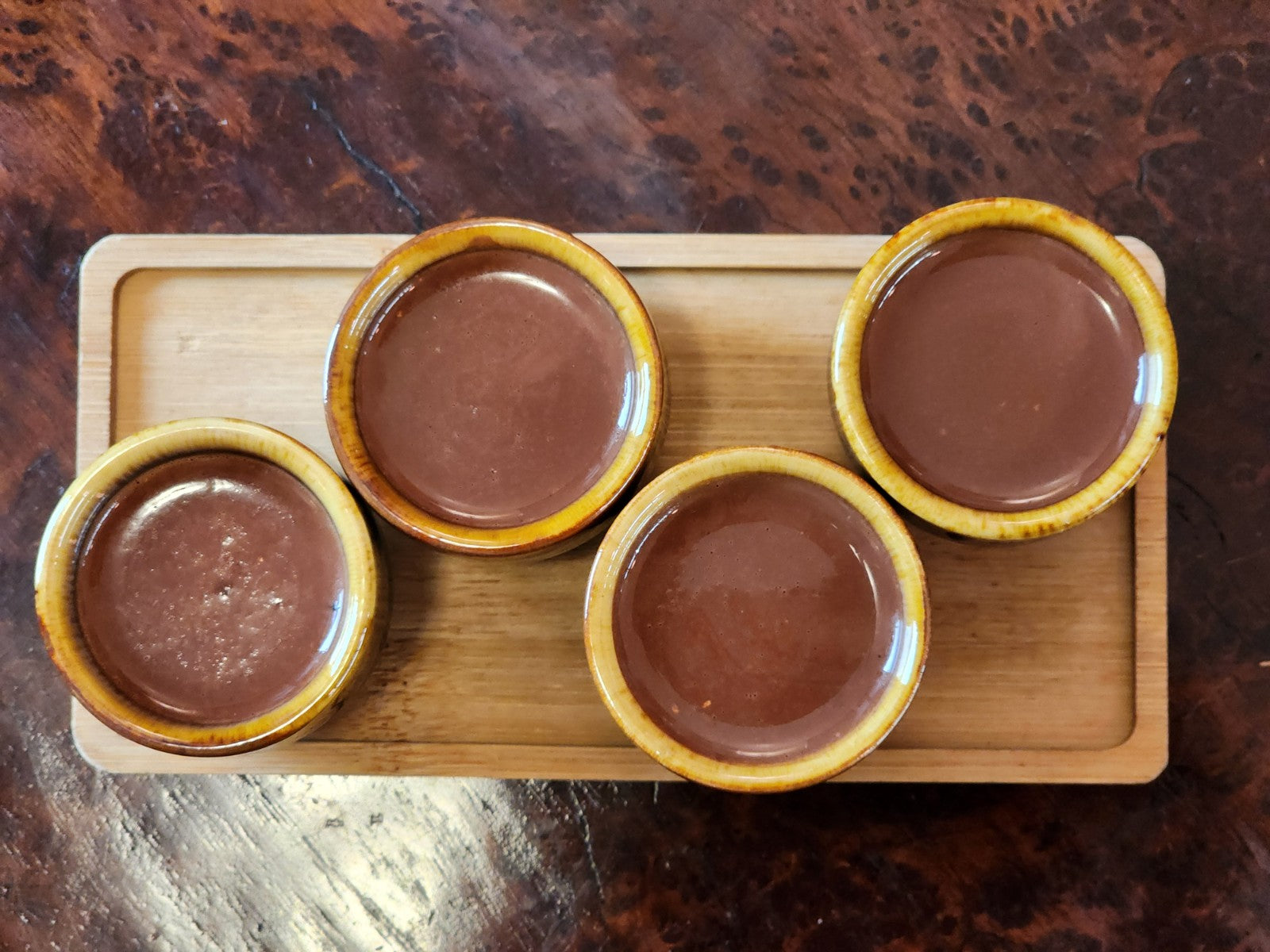 four ceremonial cacao drinks